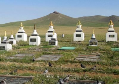 Mongolian Cemeteries
